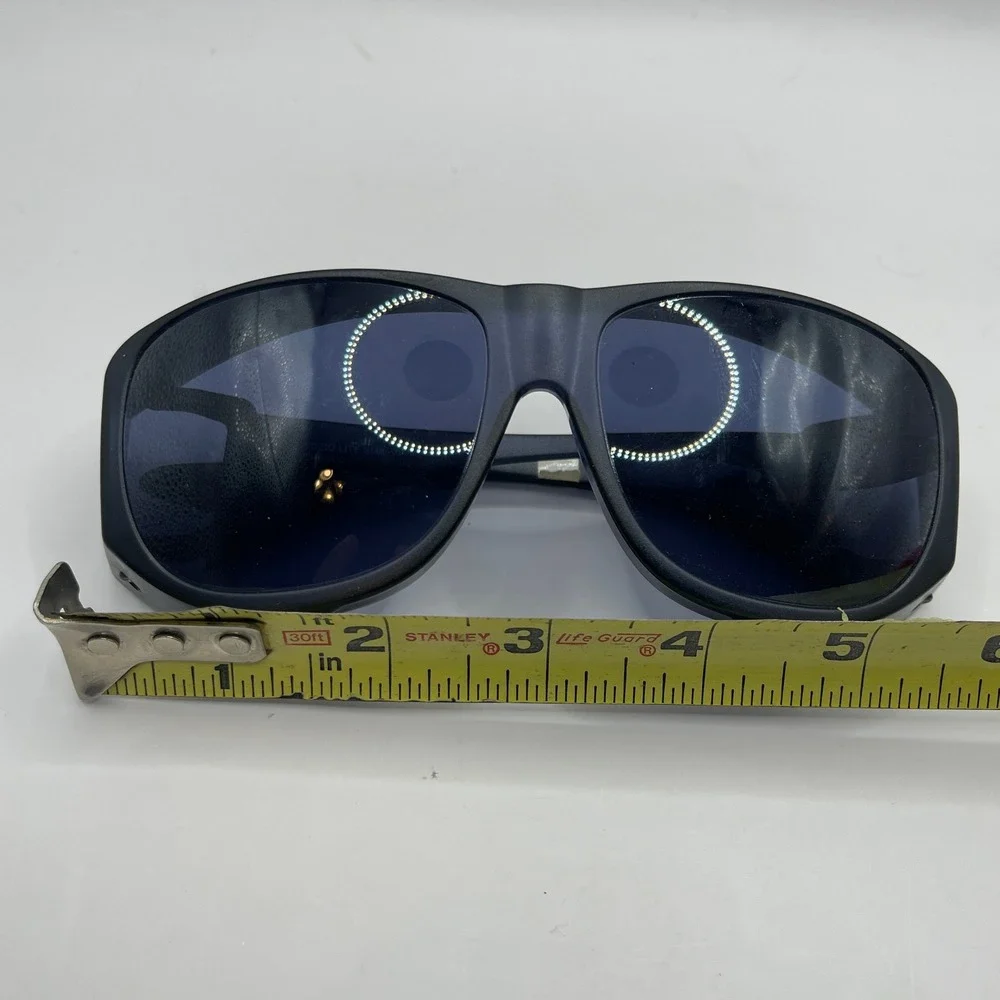 Solar Shield Fit Over Sunglasses Navy Blue Square Smoke Lens SS SQ LITE 29003